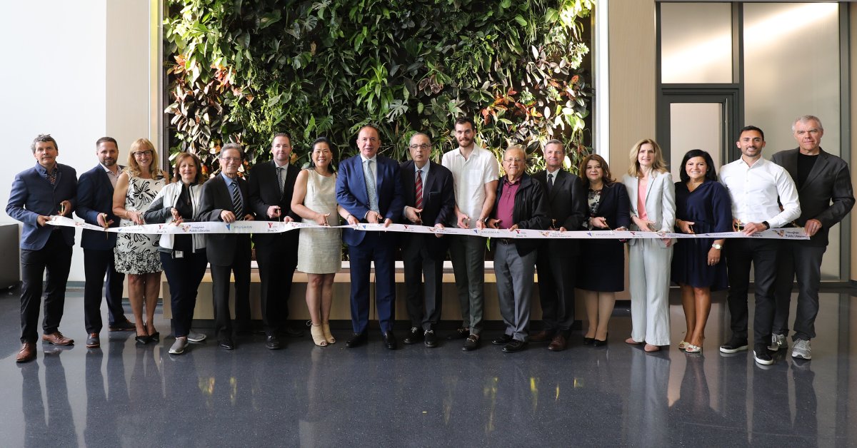 It's official opening day at the new The YMCA at The David Braley Vaughan Centre. I'd like to thank all of the donors, municipal &amp; provincial funders, staff, and several community leaders for helping to make this day a reality. #ShineOn | braleycentre.ymcagta.org
