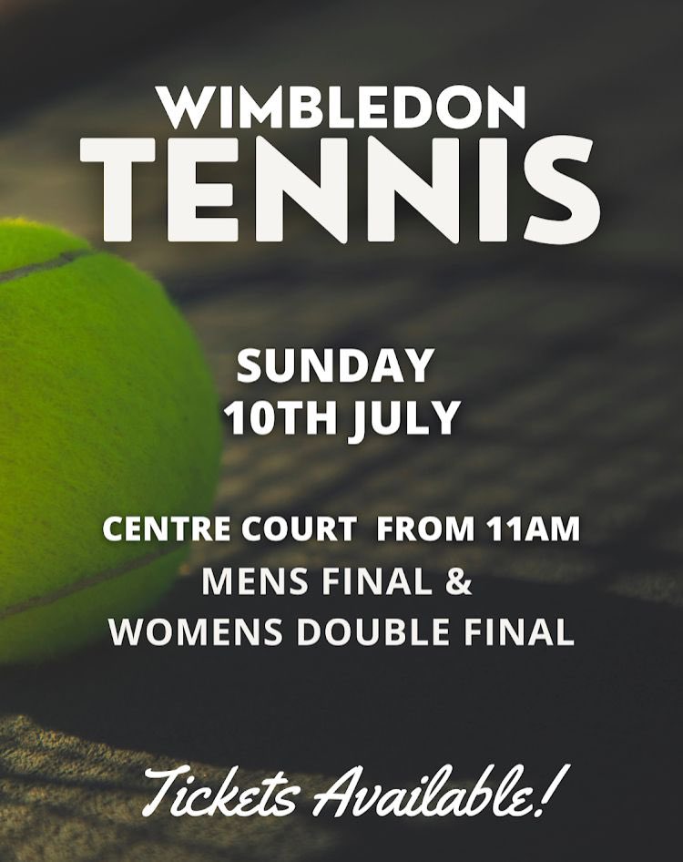 elite_dh's tweet photo. Champagne and strawberries anyone?  🍓🍾
Standard tickets and hospitality packages available for all matches 🎾
Message me for details https://t.co/U4dFS0LM15