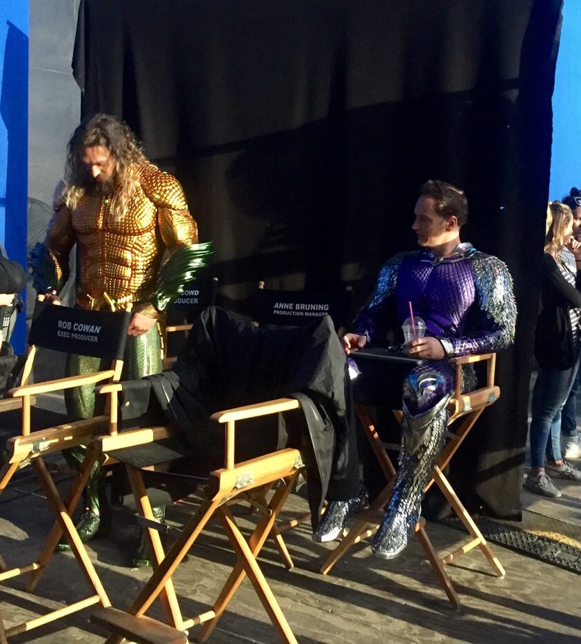 RT @comfortorm: Jason Momoa and Patrick Wilson on the set of Aquaman https://t.co/mrEof1dwIm