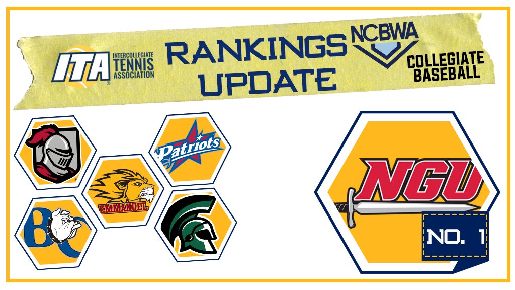 ConfCarolinas's tweet photo. 6️⃣ Conference Carolinas programs finished the season ranked in the ⚾ and men's and women's 🎾 final polls!

Get the details ⤵️
🔗: https://t.co/auV2OJZlBE
#LeadingTheWay https://t.co/jXXxiQYvBm