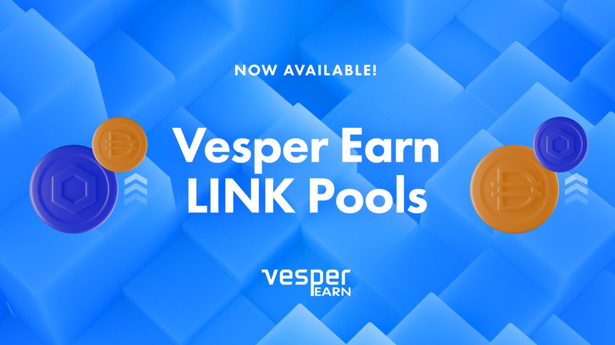 vesperturkey's tweet photo. ⛓️🐸 -- $LINK Marinleri: $DAI getirisi ile birikiminizi büyütmek ister misiniz? $DAI biriktirirken $LINK birikiminizi HODL yapmak?

$LINK'inizle daha fazlasını yapın. Vesper bu konuda yardımcı olabilir.

https://t.co/4vndlc3fgK

#Chainlink #DeFi $VSP https://t.co/UFQURGkCjc