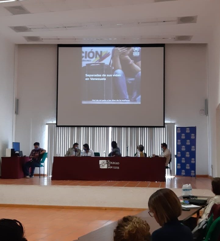 GaxiolAint's tweet photo. En conmemoración del #DiaDelRefugiado en @AcnurMexico #SanLuisPotosí llevamos a cabo un conversatorio en conjunto con @elcolsan y la @STPSSLP, donde la academia, empresas y autoridades mostraron su apertura para la inclusión laboral y social de personas refugiadas en SLP. https://t.co/11sZPaHOic