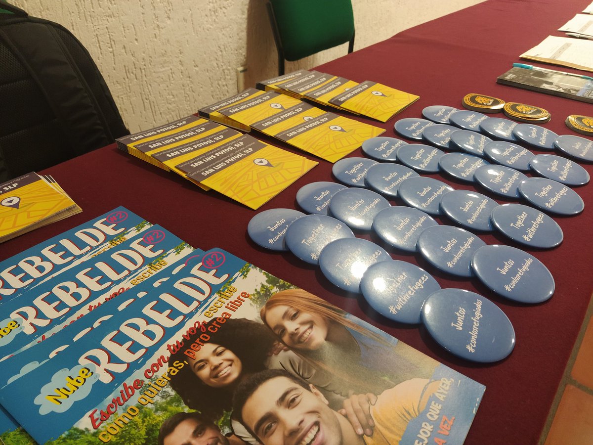 GaxiolAint's tweet photo. En conmemoración del #DiaDelRefugiado en @AcnurMexico #SanLuisPotosí llevamos a cabo un conversatorio en conjunto con @elcolsan y la @STPSSLP, donde la academia, empresas y autoridades mostraron su apertura para la inclusión laboral y social de personas refugiadas en SLP. https://t.co/11sZPaHOic