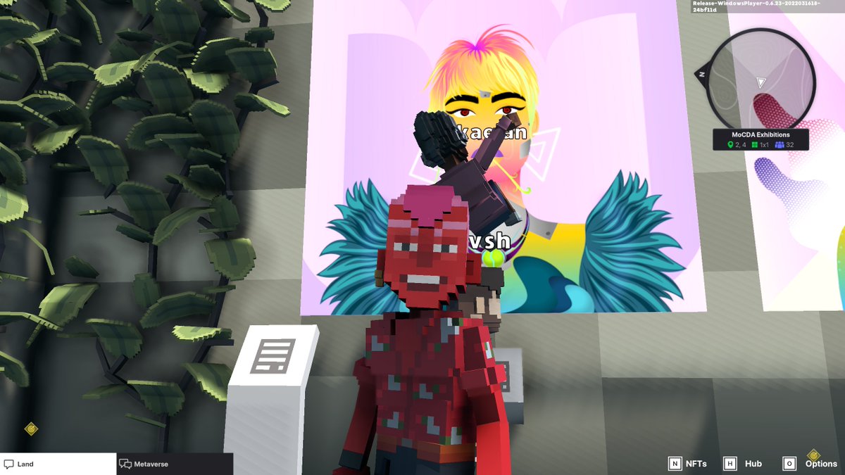 pastment51's tweet photo. @TheSandboxGame @worldofwomennft I just participated in the #TheSandbox weekly contest for a chance to win 200 mSAND! I found the art piece, check out my screenshot below!
👇 https://t.co/SEV1qSWhzj