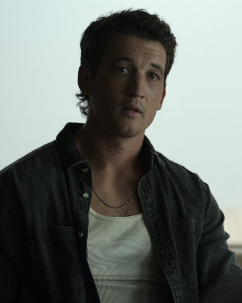 NetflixTudum's tweet photo. Mustache or not, Miles Teller is perfection in SPIDERHEAD https://t.co/vdg84r1QHm