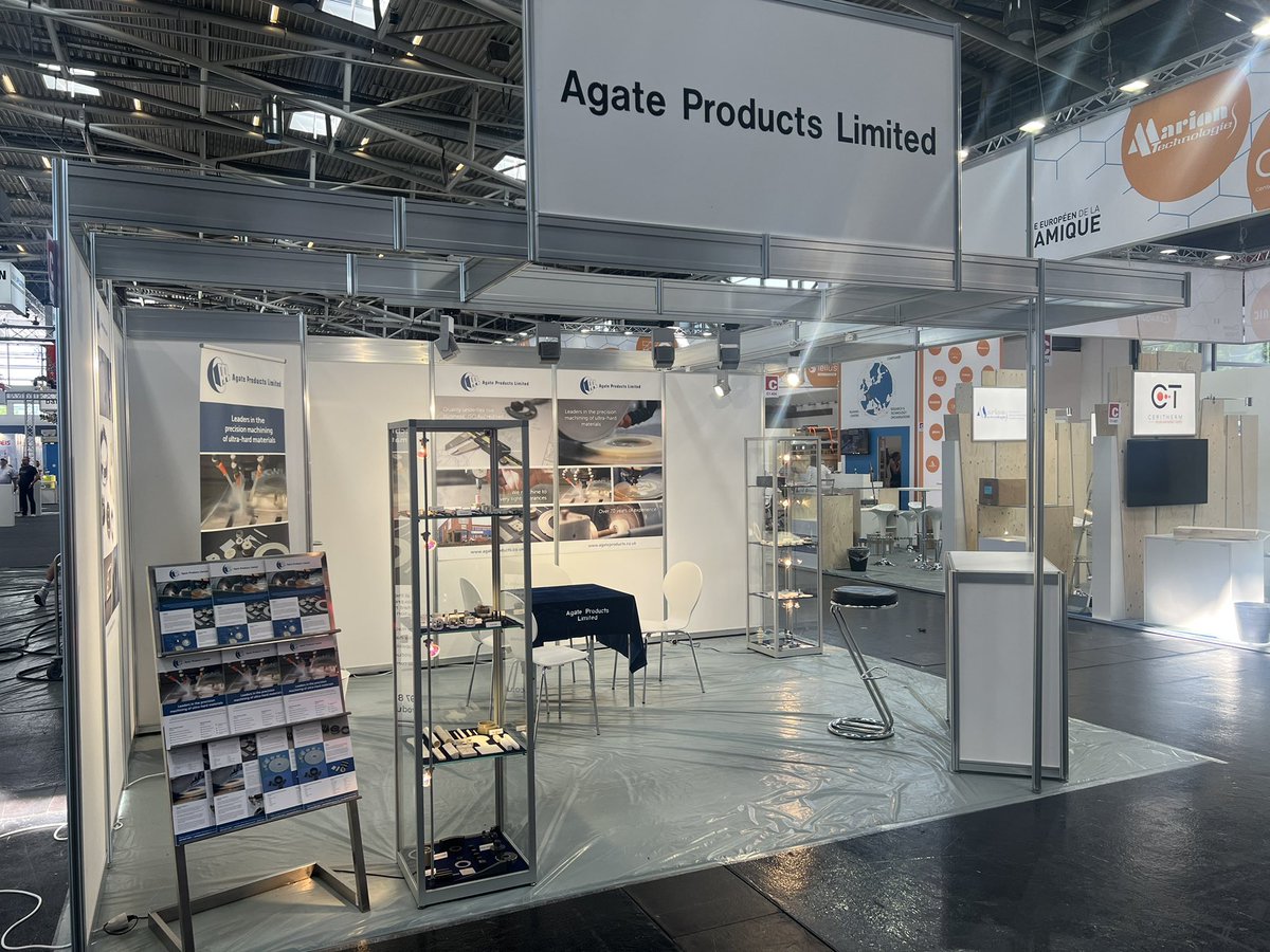 AgateProd's tweet image. All ready for tomorrow. @ceramitec @munich