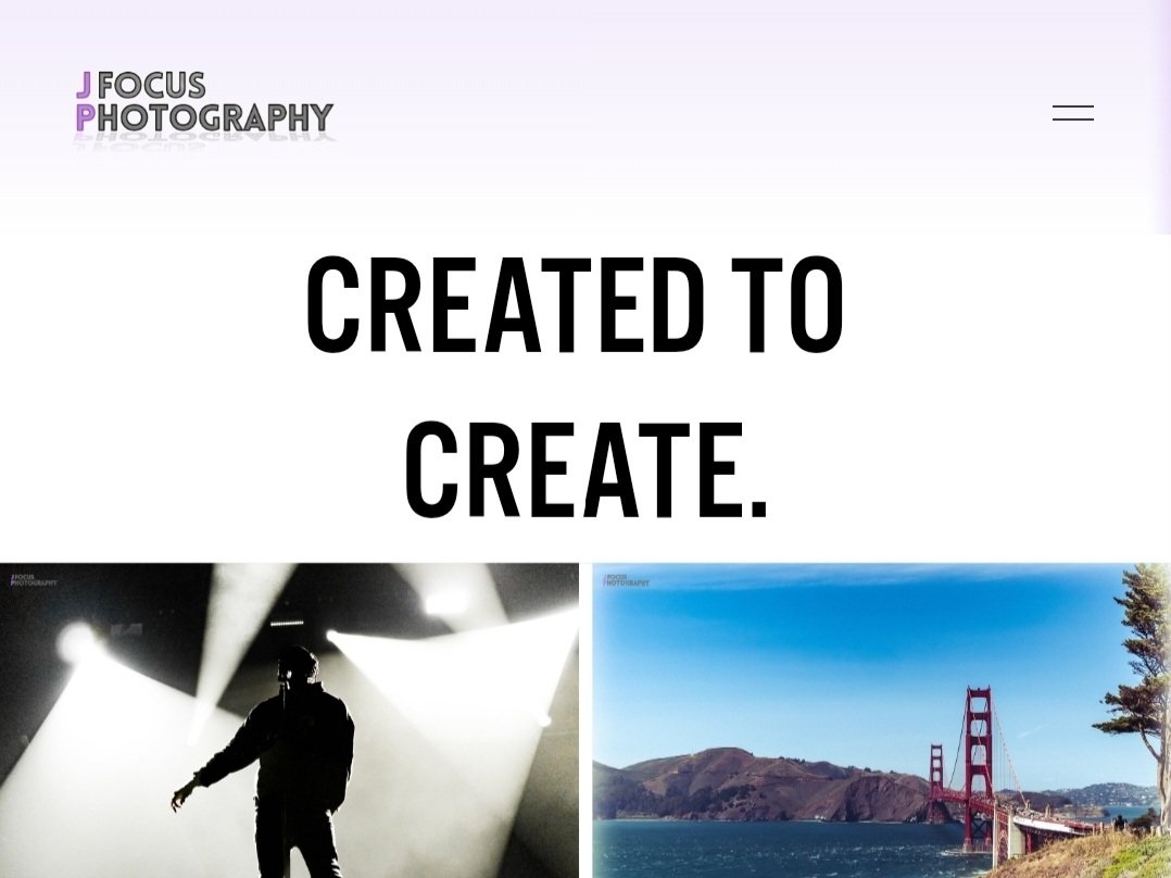 THE WEBSITE IS DONE.

A combined 24 hours of work over the last three weekends, three years of photographs, and very little sleep. I'm so happy to say that we're finally here. 
I hope y'all blow this up, let's get the ball rolling. I'll see you at jpfocus.photography