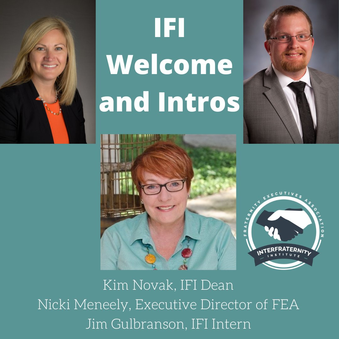 We're excited for our first session today! We have our IFI Staff here to welcome our participants, faculty, and fellows to IFI and get ready for a great week!