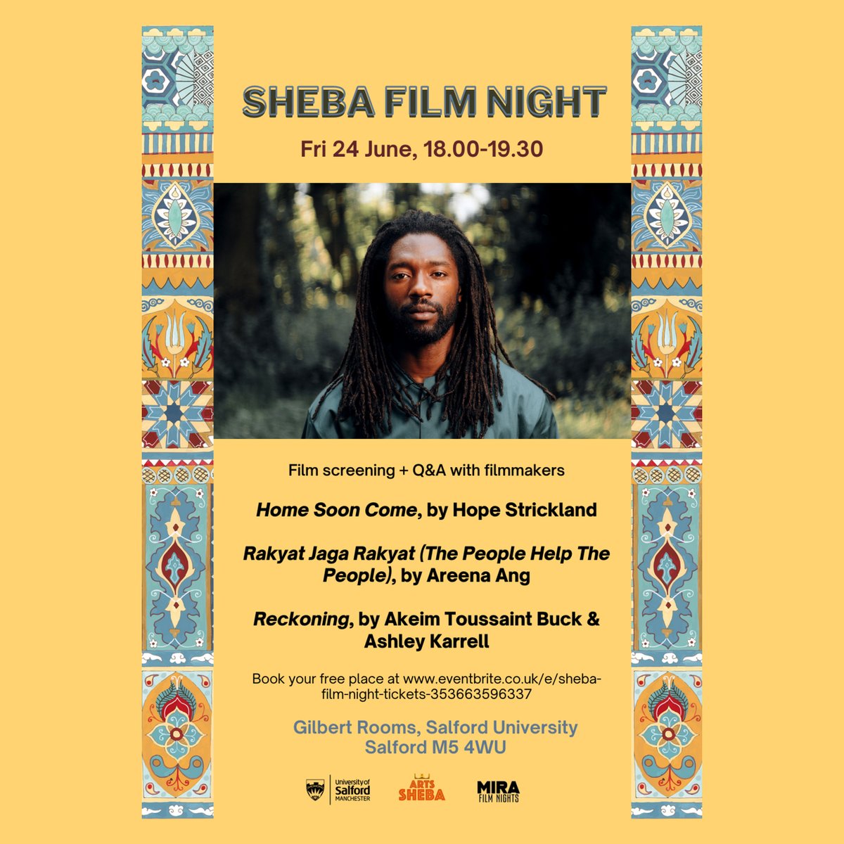 Come join us on Friday 24th June between 6-8pm for our film sharing of #RECKONING the film and post-show discussion

eventbrite.co.uk/e/sheba-film-n…

#justiceforrefugees
#refugeeweek
#reckoningthefilm
#films
#director
#dance
#dancefilms
#animation
#changeforthebetter