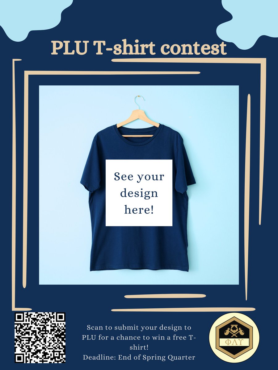 NorthwesternPLU's tweet photo. Don't forget to submit your PLU t-shirt design by the end of June! https://t.co/TAW3O1hJlp