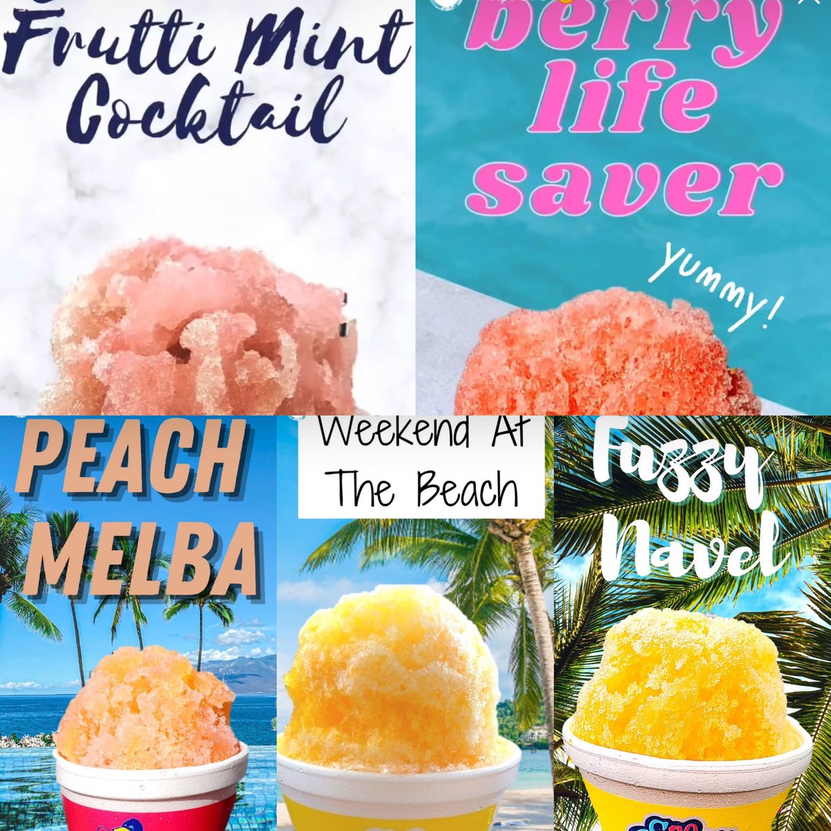 SnoBiz_OFallon's tweet photo. Hope you’re having a PEACHY summer! 🍑 ☀️We can help make it PEACHIER! Try one of these Peach 🍑 flavor combinations this week M-Th for 50 cents off. Just mention this post. 🍧Try something new! We are open daily 12-10. #peaches🍑 #shaveice🍧 #summer #local636 https://t.co/sd8puJbH33