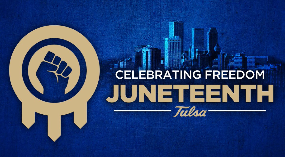 TulsaHurricane's tweet image. Today @utulsa recognizes 𝙅𝙪𝙣𝙚𝙩𝙚𝙚𝙣𝙩𝙝 as a campus holiday. TU offices are closed and classes are canceled today in observance of the holiday.  ✊🏿✊🏾✊🏽✊🏼✊🏻 We aim to build a campus culture that 𝐚𝐜𝐭𝐢𝐯𝐞𝐥𝐲 𝐚𝐝𝐝𝐫𝐞𝐬𝐬𝐞𝐬 𝐝𝐢𝐬𝐩𝐚𝐫𝐢𝐭𝐢𝐞𝐬! #TUnity