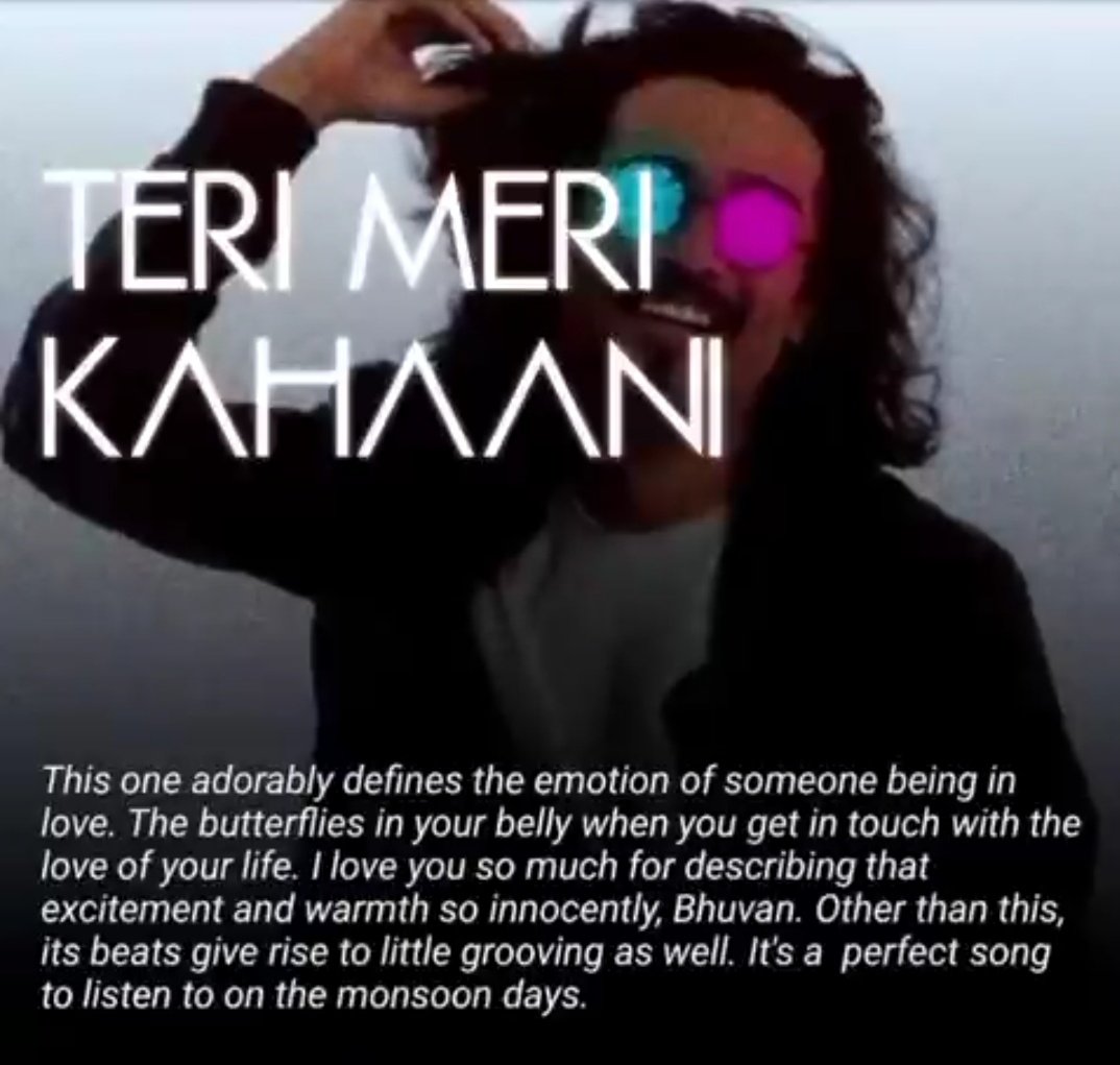 PrakS_16's tweet photo. Comment down your favourite song of Bhuvi on this beautiful occasion of 7 year anniversary of BB Ki Vines Channel ;)

Mine personal favs are Heer Ranjha,Saazish,Sang Hoon Tere &amp; Ajnabee❤(sorry, couldn't pick just one😅)
#7YearsofBBKV #BhuvanBam https://t.co/NUOh8LmqXE