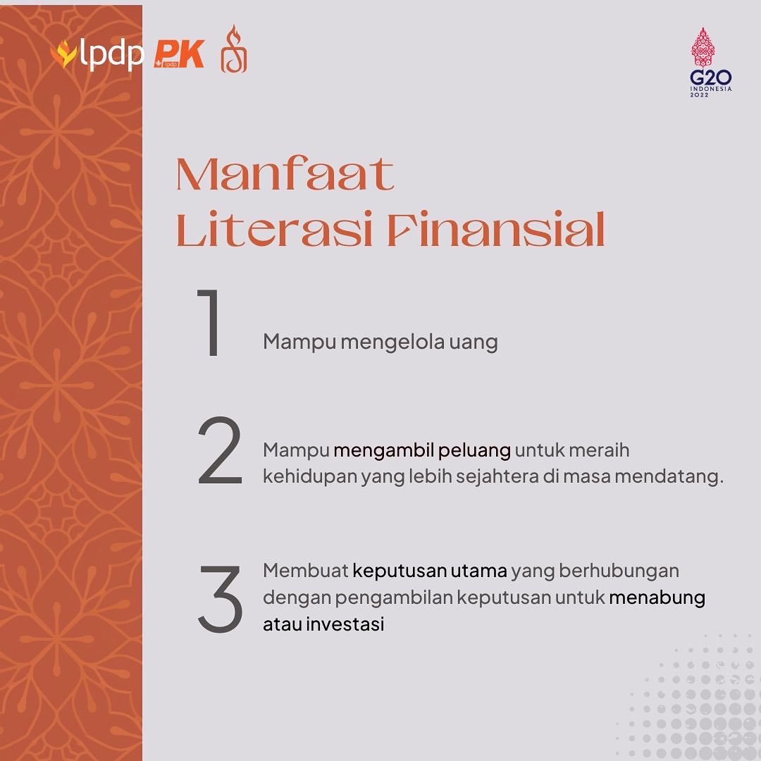 JojoButarbutar's tweet photo. Halo Natazens!

Pernah tidak sih kalian merasa susah mengatur keuangan pribadi kalian?

Kalau iya, berarti kalian masih perlu belajar lebih lanjut tentang 'literasi finansial'! Literasi finansial adalah pengetahuan dan kemampuan untuk mengaplikasikan pemahaman tentang konsep, https://t.co/uRiPf8KU6E