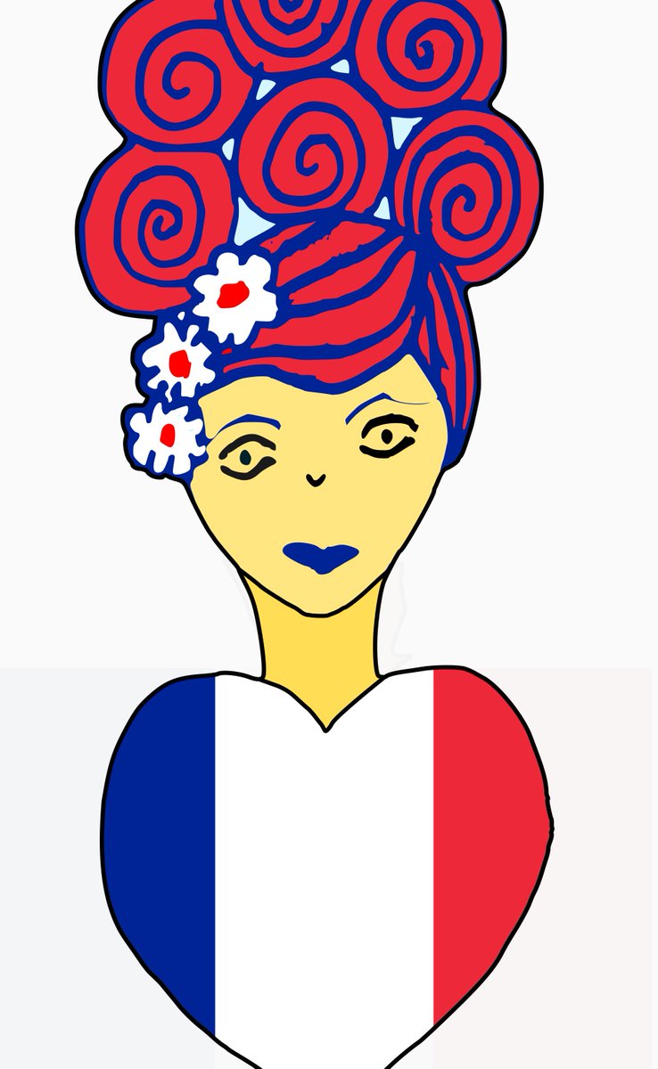 DinviteC's tweet photo. Girl love France https://t.co/SU7j1Icgjz