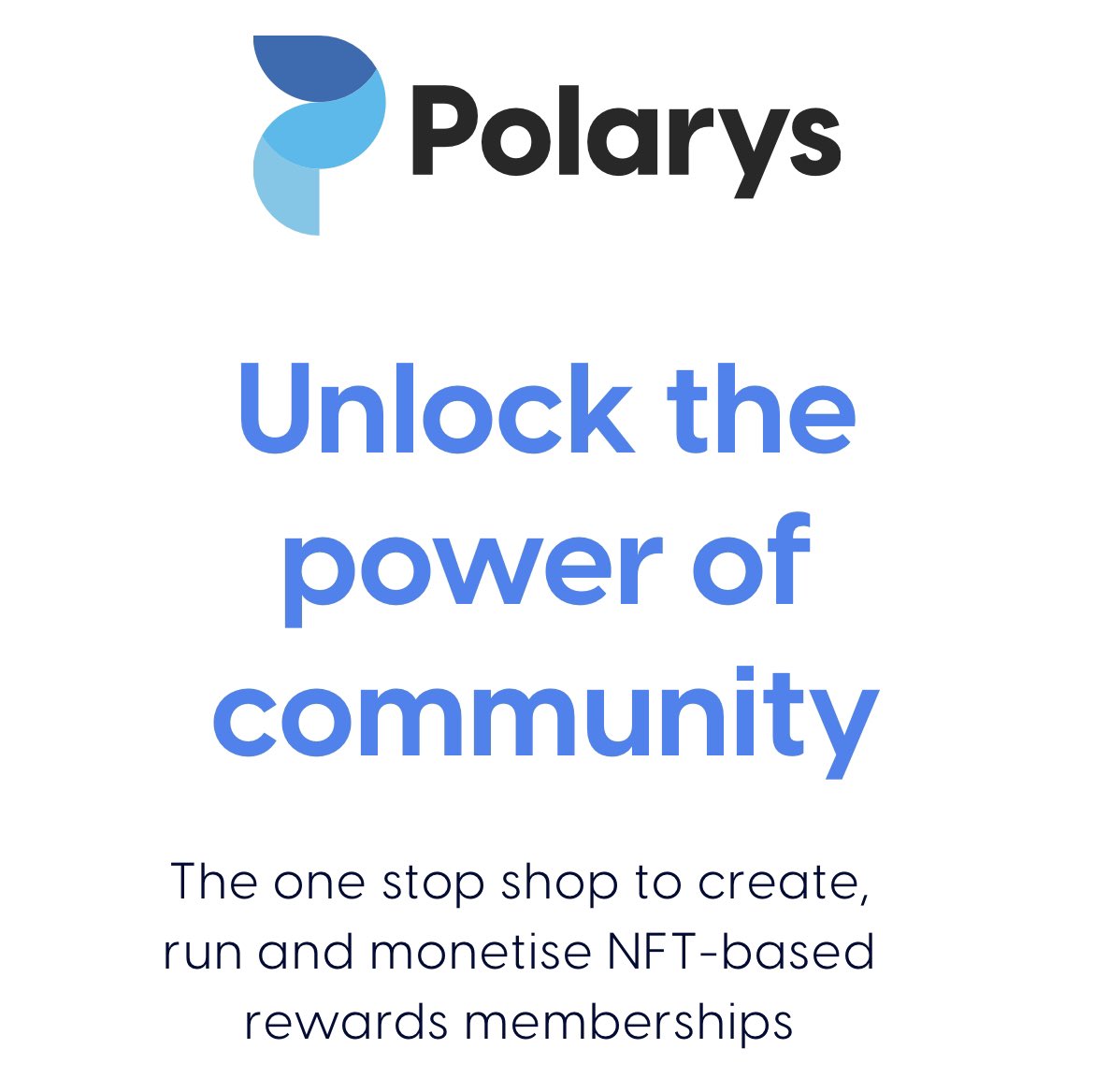 ❄️ 🅿️olarys - the Ultimate Solution for #Web3 Adoption ❄️ 

1/ 🅿️olarys is building a platform that takes just a few clicks to create, manage and monetize your very own NFT rewards-based membership projects. With only a click you can mint/buy an #NFT to be part of an exclusive…