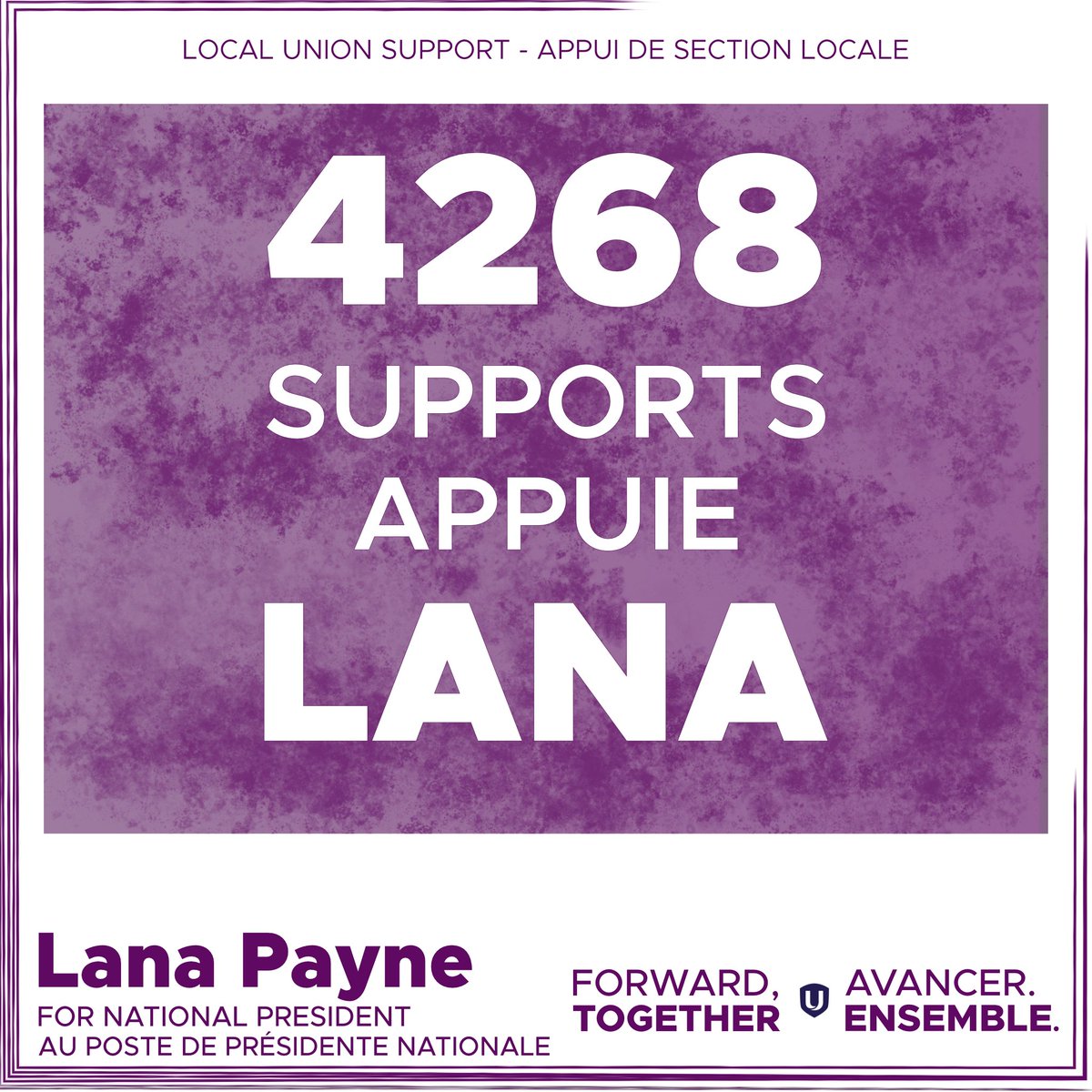 lp4np's tweet photo. The Executive Board of Unifor Local 4268 is proud to unanimously endorse Lana Payne for President of Unifor and our former four (4) term local president Len Poirier for Secretary-Treasurer of Unifor. https://t.co/zSTYel5aXn