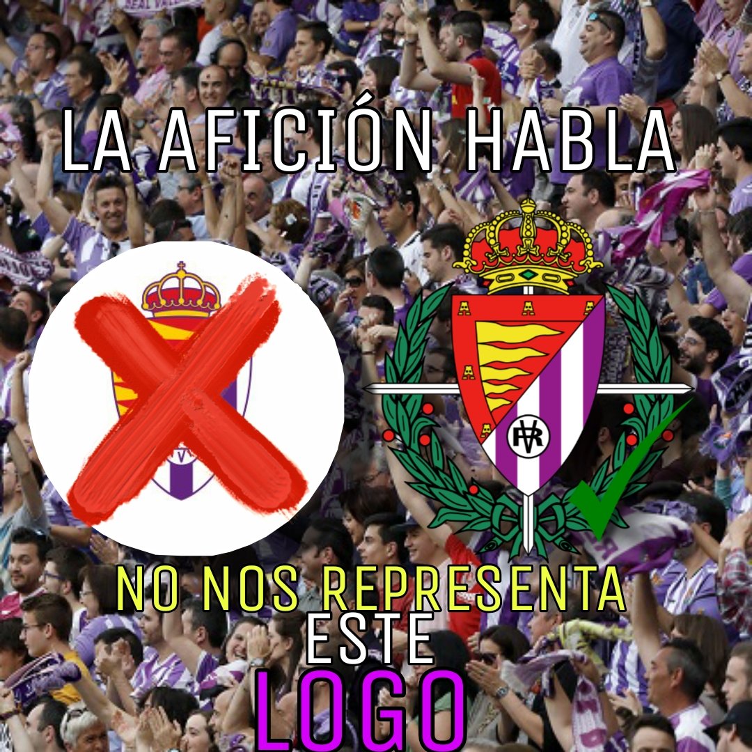 He hecho esta imagen para todos los que queráis compartirla en señal de protesta en todo lo que podáis.
En las máximas publicaciones posibles del club lo que queráis pero darle visibilidad.
<a href="/valladolid1984/">Valladolid1984</a> <a href="/FondoNorte1928/">FONDO NORTE 1928</a> <a href="/Escudo1928/">#ElEscudoNoSeToca</a> <a href="/porelescudoRV/">CANDIDATURA "POR EL ESCUDO"</a>