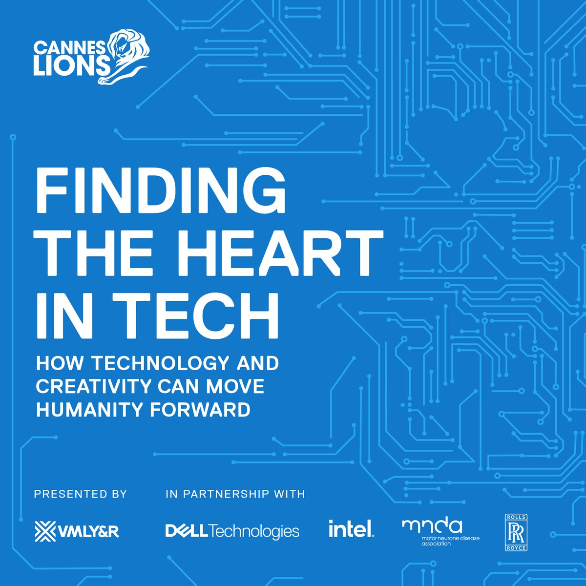 VMLYR's tweet image. Tech has the power to move humanity forward. Tomorrow at #CannesLions2022, hear from the people behind the @Cannes_Lions Grand Prix-winning work, “I Will Always Be Me,” created by @DellTech, @Intel, @MNDAssoc, @RollsRoyce &amp;amp; VMLY&amp;amp;R. See you at the Debussy Theater at 12:30 PM CEST.