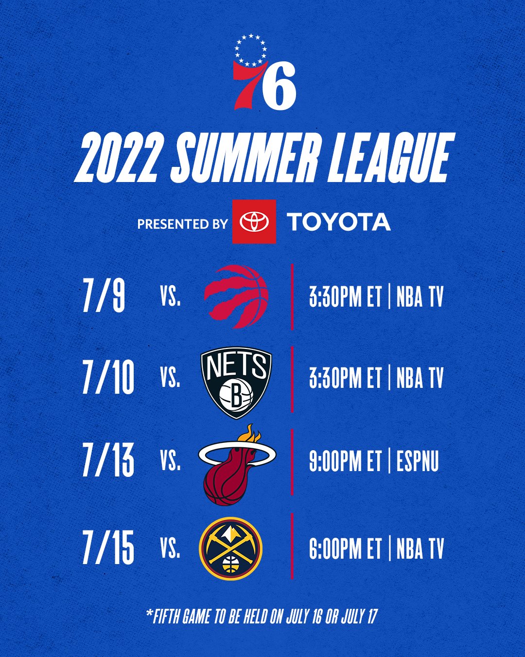Philadelphia 76ers on Twitter "Summer Sixers 🔜 ! pres. by Toyota NBA2K23SummerLeague https
