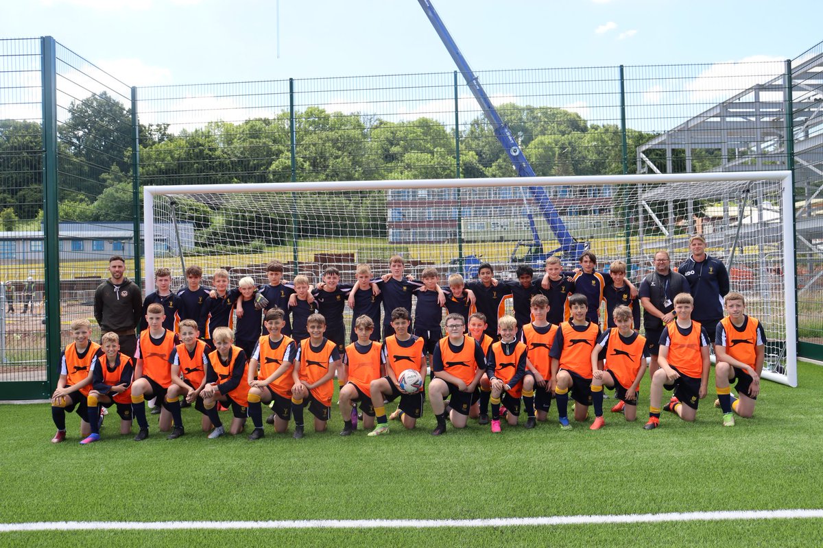 MaughanBassaleg's tweet photo. Today was the official opening of our fantastic new facilities. It was great to see the boys and girls who have represented the school in football and rugby this year take part in matches. Massive thanks to our visitors from @NewportCounty and @dragonsrugby for the support! https://t.co/8dGvoG7gCz
