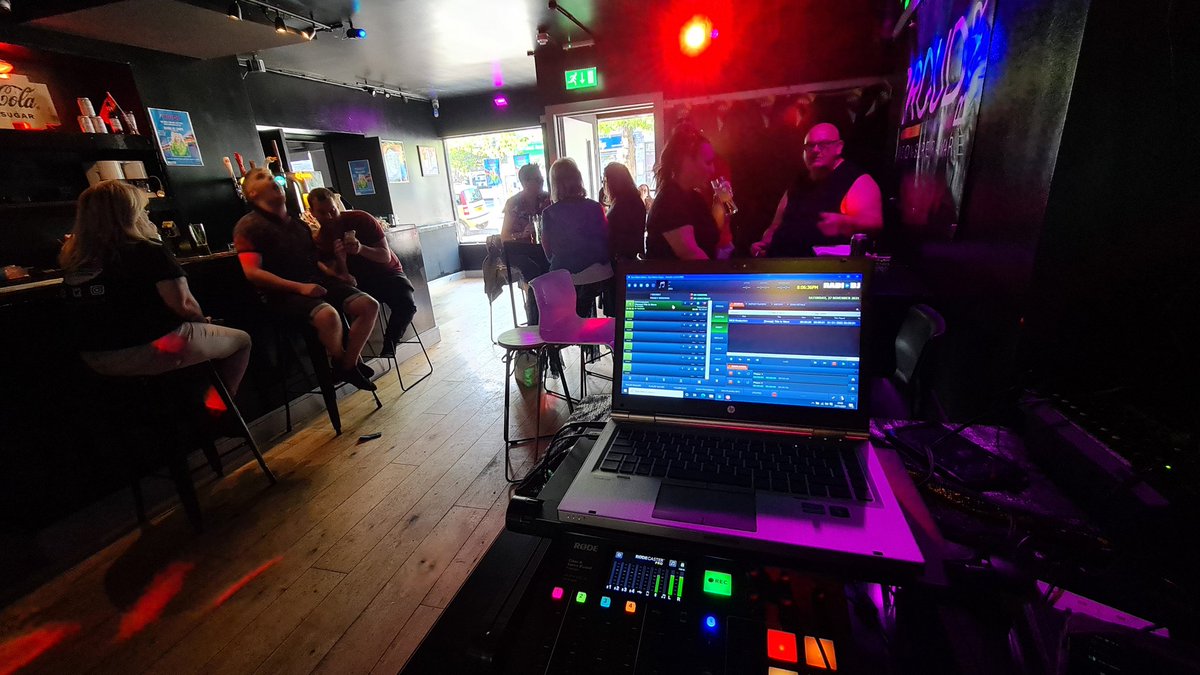 Live from <a href="/proudbarwsm/">Proud Bar</a> with The Real Show 2nite. #communityradio #westonsupermare #LGBTQIA #pridewsm