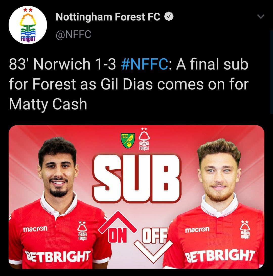 RyandinihoYates's tweet photo. #NFFC https://t.co/7T1VJ62ASf