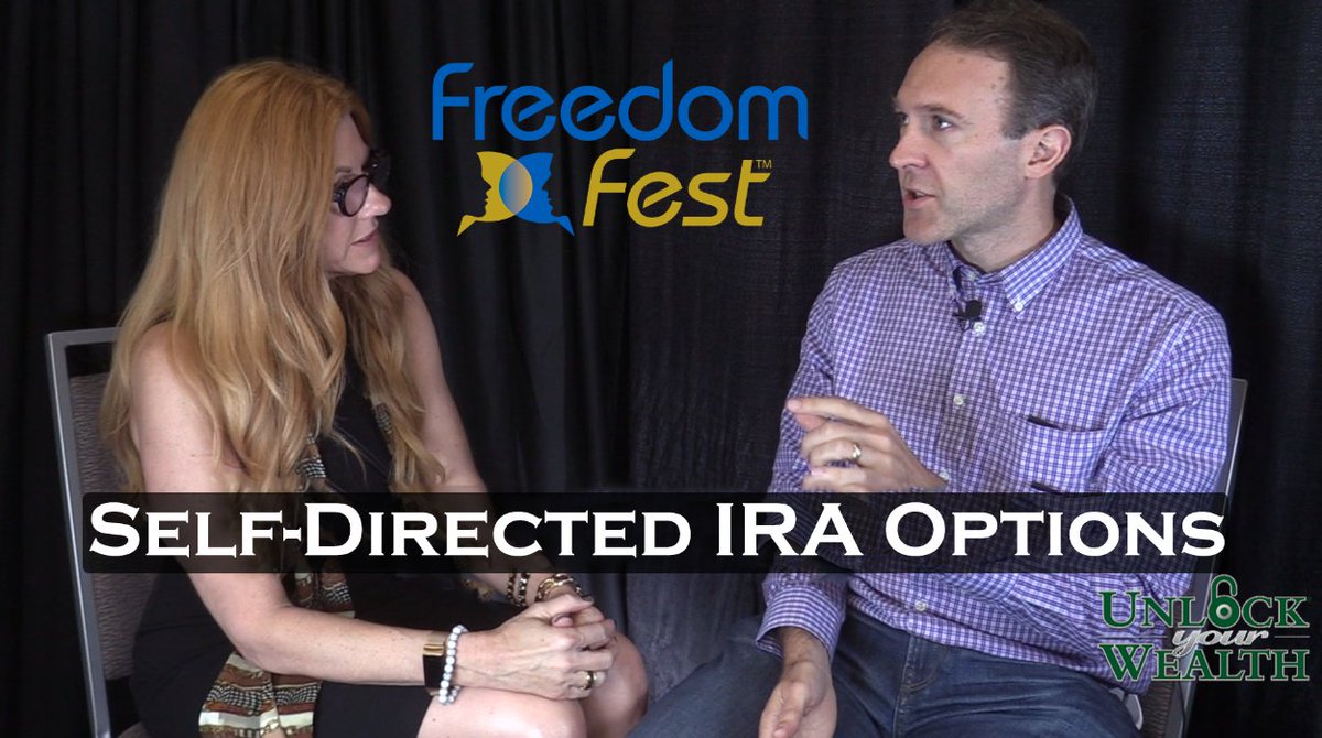 MoneyCreditYou's tweet photo. On today's #FreedomFest edition Heather discusses Self-Directed #IRA Options with Kirk Chisholm from #InnovativeWealthStrategies. Tune in to https://t.co/WP2az7SpoA to learn more about #selfdirected IRAs and other #personalfinance topics. https://t.co/14r7HvK0YV