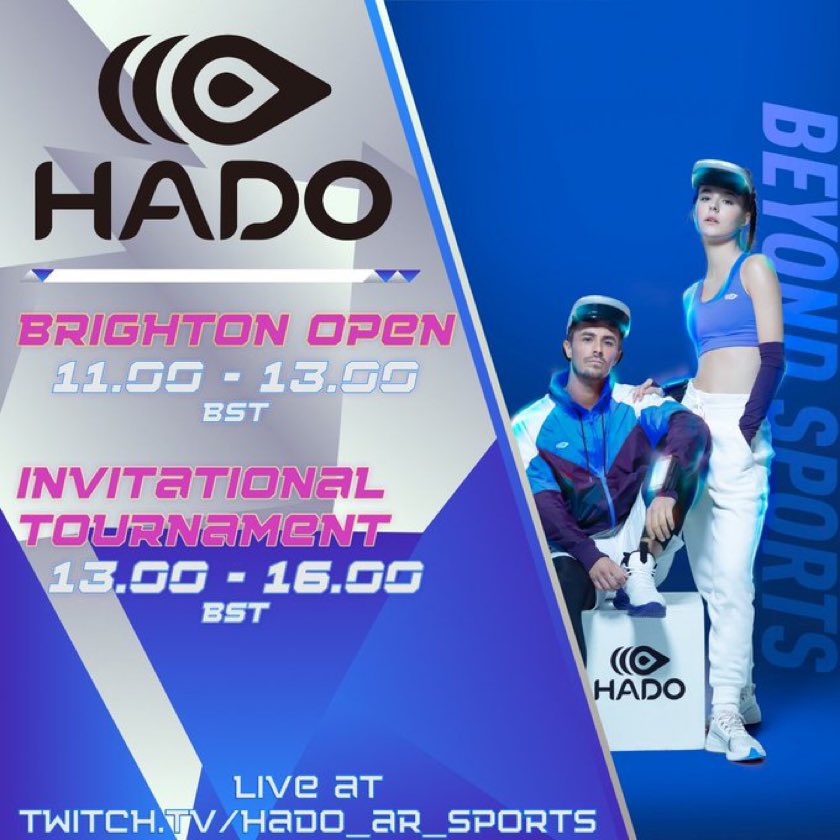 If you didn’t tune in on the day! Go to twitch tv and watch the repeat! 
m.twitch.tv/videos/1501594…
#arsports #sports #HADO