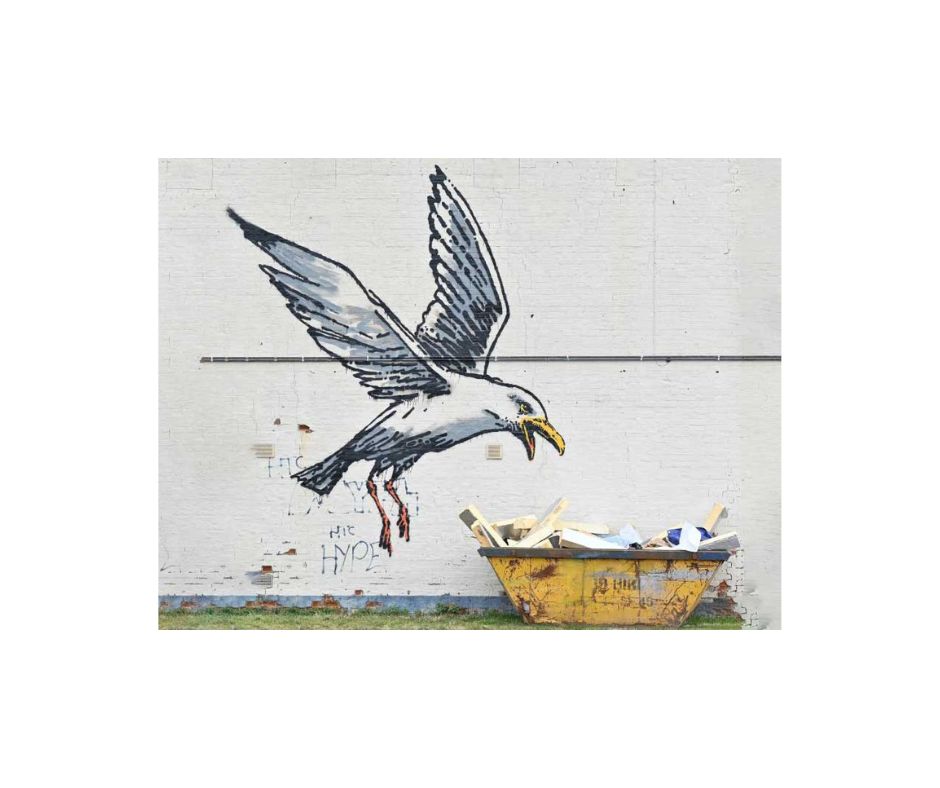 Which one of Banksy's pieces is your favorite? 🤔🐭

Comment down below! 👇
#Banksy #Art #Events #Niagarafalls #NiagaraEvents #Creative #Streetart #Birds #MondayMorning #MondayMotivation