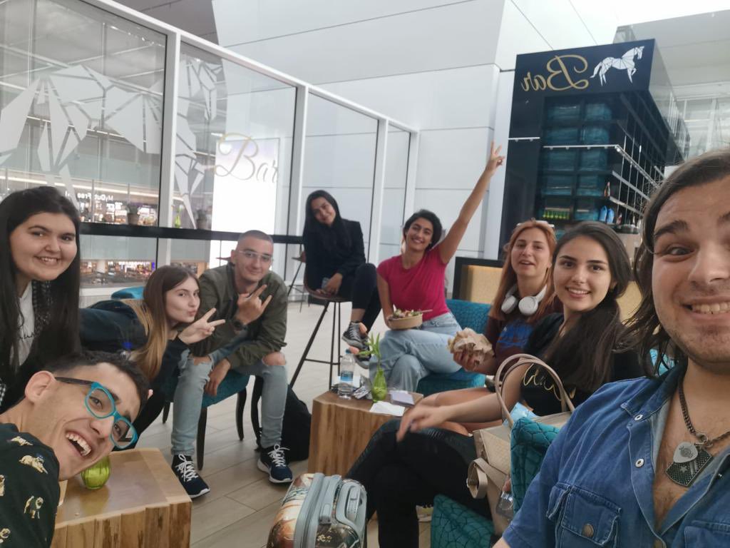 InterExchange's tweet photo. The #SWTAmbassadors on their travels to the U.S. to for their #SWTScholarships meeting first in New York City before officially kicking off their #SummerWorkTravel program. https://t.co/LvYW5Nlkmg