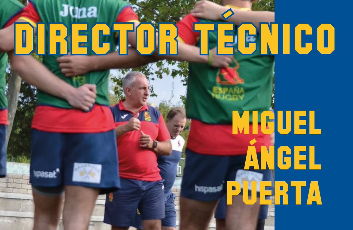 crcpozuelorugby's tweet photo. Tenemos la suerte de contar en el club con @Miki_CRC
Es seleccionador Sub18 de la selección española, de la madrileña Sub16, responsable de la Academia Nacional, campeón de Europa 2021 con España Sub20… Y además de estos y mucho otros éxitos, es una persona genial 🤘🏽#Porud https://t.co/a65R3HukWa