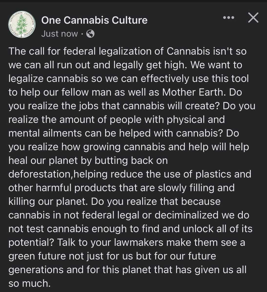 OneCannabisCul1's tweet photo. #Mmemberville #CannabisCommunity #CannabisReformIreland #cannabisusa #LegalizeIt https://t.co/jlVz0ZPLNY
