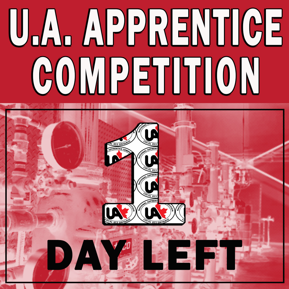 u_sprinkler's tweet photo. Tomorrow is DAY 1 of the U.A. NATIONAL APPRENTICE COMPETITION ! 3 days of competition, 2 day industry trade show &amp; a food truck festival.

June 21-23 8am-4:30pm-Competition
June 21-22 9am-4pm-Industry Trade Show
June 22 12pm-2pm-10 Food Trucks

See u @ Local 853 Training Centre! https://t.co/cPZ3Yj8r7j