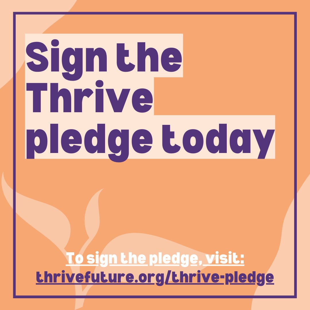 Sign the Thrive pledge and show your business' commitment to championing gender equality at work and beyond🌱✨

Find out more and sign the pledge at: thrivefuture.org/thrive-pledge

#genderequality #leadership #tacklingtaboos #businessforchange #femaleempowerment