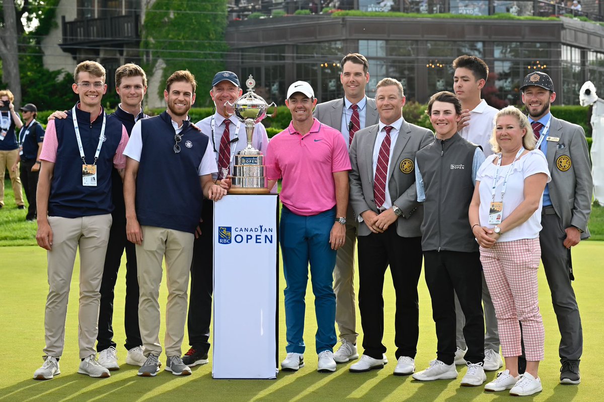 Privileged to be able to be apart of the professional staff at St. George’s for the 2022 <a href="/RBCCanadianOpen/">RBC Canadian Open</a> alongside friends &amp; colleagues. Rory McIlroy being the champion only adds to the week. Couldn’t ask for a better experience working the National Open at Canada’s best course.