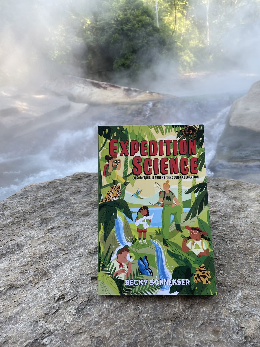 schnekser's tweet photo. This copy could be yours—it’s traveled all the way to the #boilingriver of the amazon. Like and comment here—extra chances if you retweet and tag me 💧 🥵 🧪 #ExpeditionSchnekser #ExpeditionScience @burgessdave @burgessdave @mradamwelcome @carbaeli @TaraMartinEDU https://t.co/p8LQFhqzMm