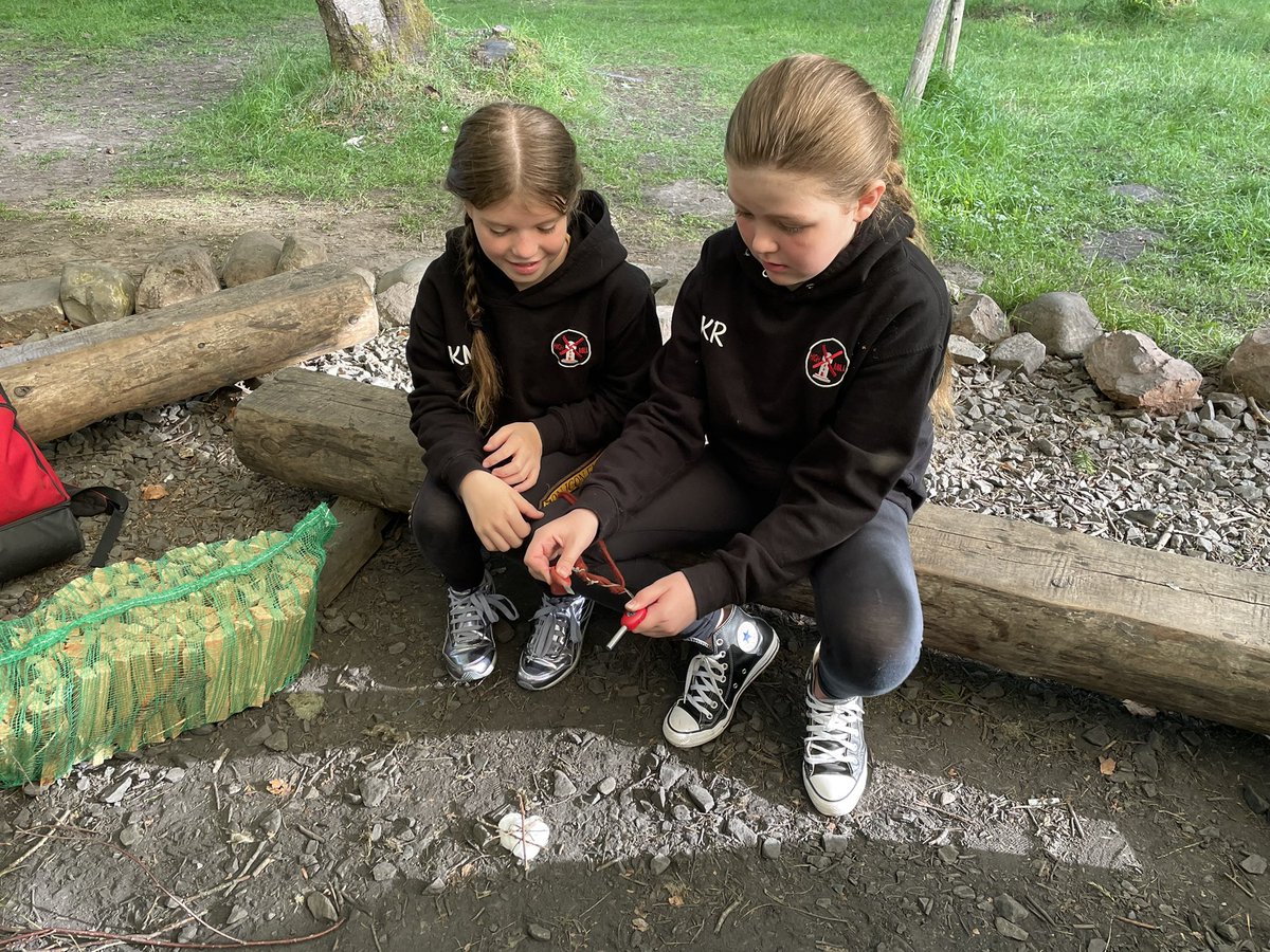 HighMillPrimary's tweet photo. Making fires in the woods ๐ฅ @WistonLodge #aiminghigh #itsSLC #twistedfirestarters #relightmyfire https://t.co/GLgm8y8eFe