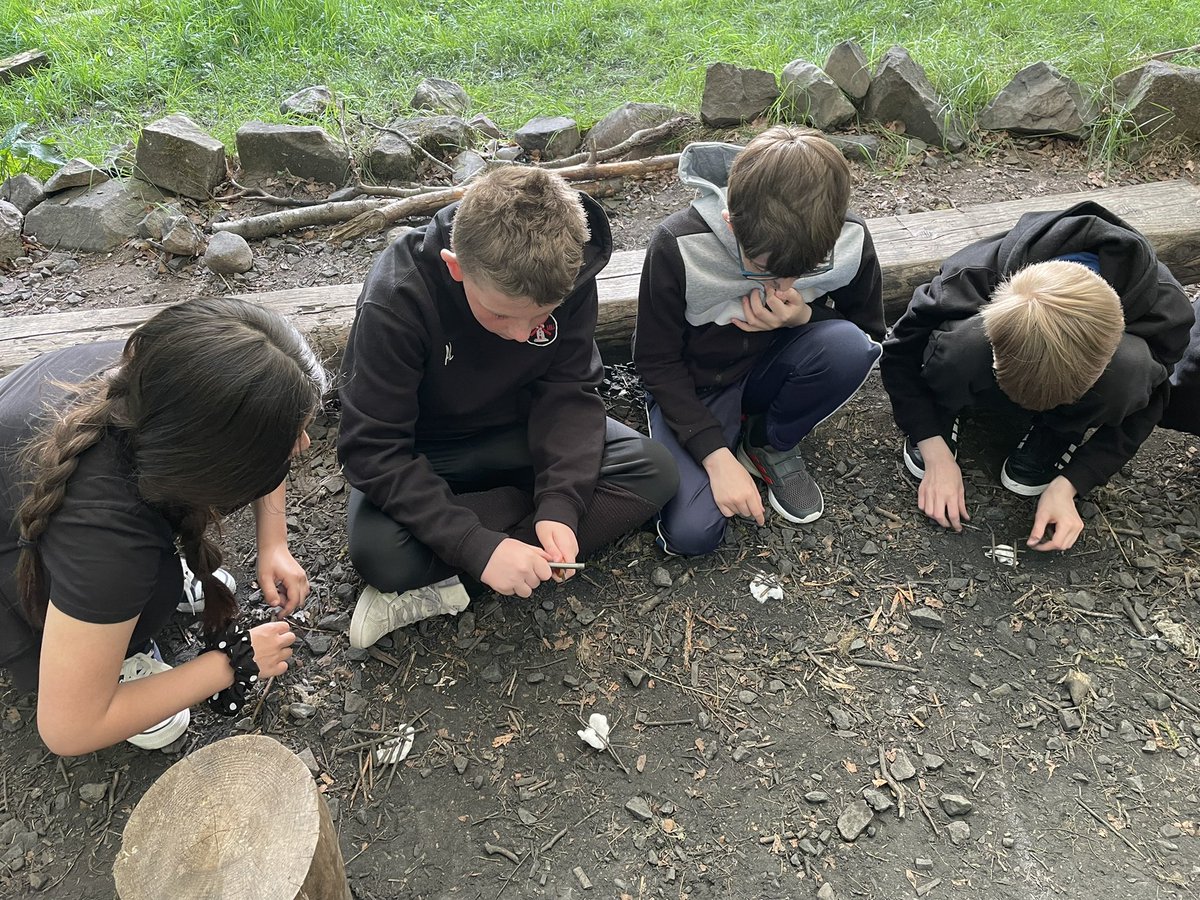 HighMillPrimary's tweet photo. Making fires in the woods ๐ฅ @WistonLodge #aiminghigh #itsSLC #twistedfirestarters #relightmyfire https://t.co/GLgm8y8eFe