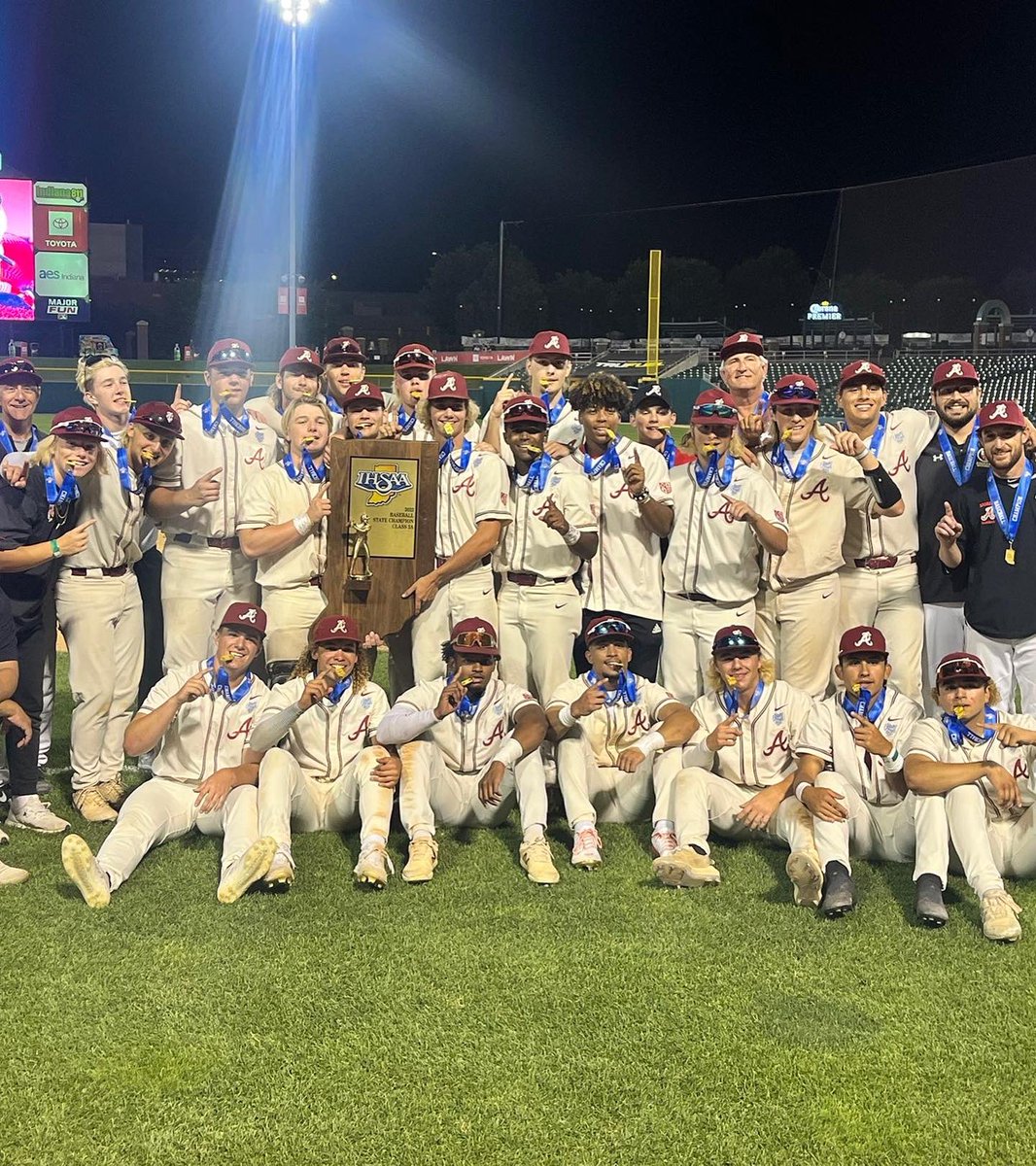 We would like to recognize the 8 Football players who were part of Andrean Baseball’s Class 3A State Championship last weekend! #MultiSportAthletes #TraditionNeverGraduates