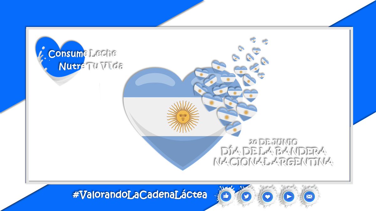 Hoy conmemoramos el paso a la inmortalidad de Manuel Belgrano, el creador de nuestra insignia nacional, quien falleció un día como hoy pero del año 1820 🇦🇷💙🤍💛🤍💙🇦🇷

#DíaDeLaBandera #BanderaNacional #BanderaArgentina #20dejunio #bandera #Argentina2022 #ConLecheTuVida