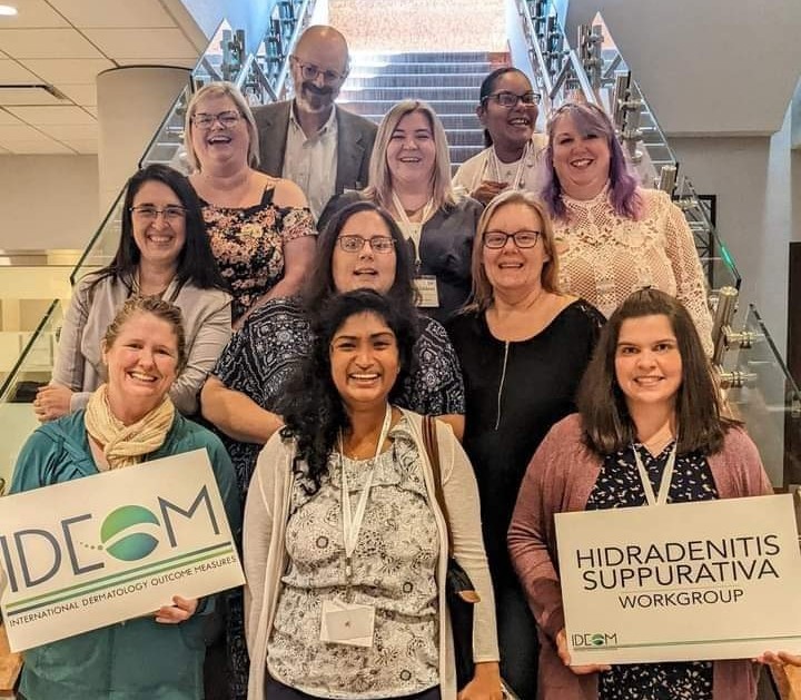 HSConnectOrg's tweet photo. …and that’s a wrap for @Dermoutcomes 2022! Amazing work group for HS and looking forward to making progress and a difference for HS patients!
#hsconnectorg #ideom #HidradenitisSuppurativa #hidradenitissuppurativaadvancements https://t.co/ob9KvXFQ3x