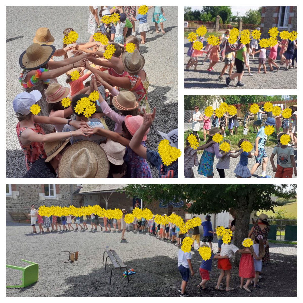 #EtSiNous dansions ensemble à la récréation pour être en bonne santé et pour améliorer le climat scolaire.
Tous les élèves et les adultes de l’école mobilisés pour bouger en rythme. #APQ #santé #bonnehumeur #mieuxvivreensemble