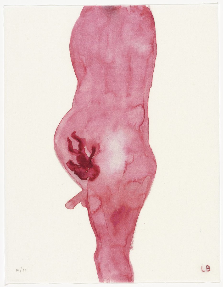 Louise Bourgeois, The Maternal Man (for Parkett no. 82), 2008 #museumofmodernart #louisebourgeois moma.org/collection/wor…