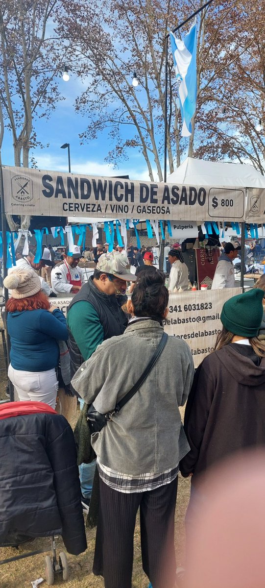 <a href="/PreciosRosario2/">PreciosRosario</a> en el festejo del Día de la Bandera 🇦🇷♥️

💰 $200 #TortaAsada
💰 $300 #Pastafrola
💰 $800 #SandwichDeAsado

Viva la Patria 🎉

🥳 Felíz día nuestra Bandera, la más linda de todas 🇦🇷

#FotoTestigo 📸