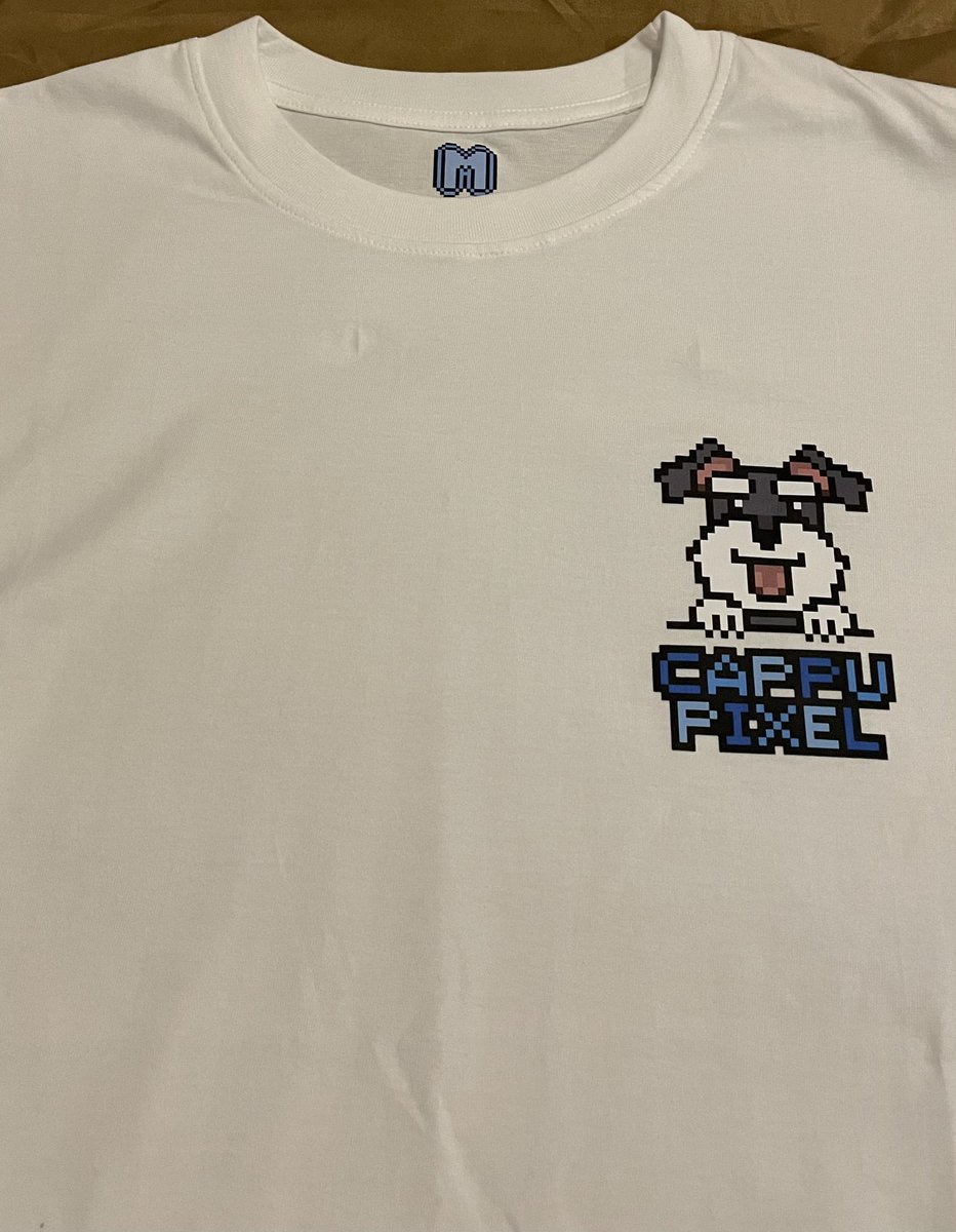 🔥 Who want CappuPixel T-shirt?? 🔥

crypto.com/nft/collection…

#CRO  #crofam  #CronosNFT #CroFamNFT #NFTCollectors #NFTTHAILAND #nftcommunity #CappuPixel #Dog