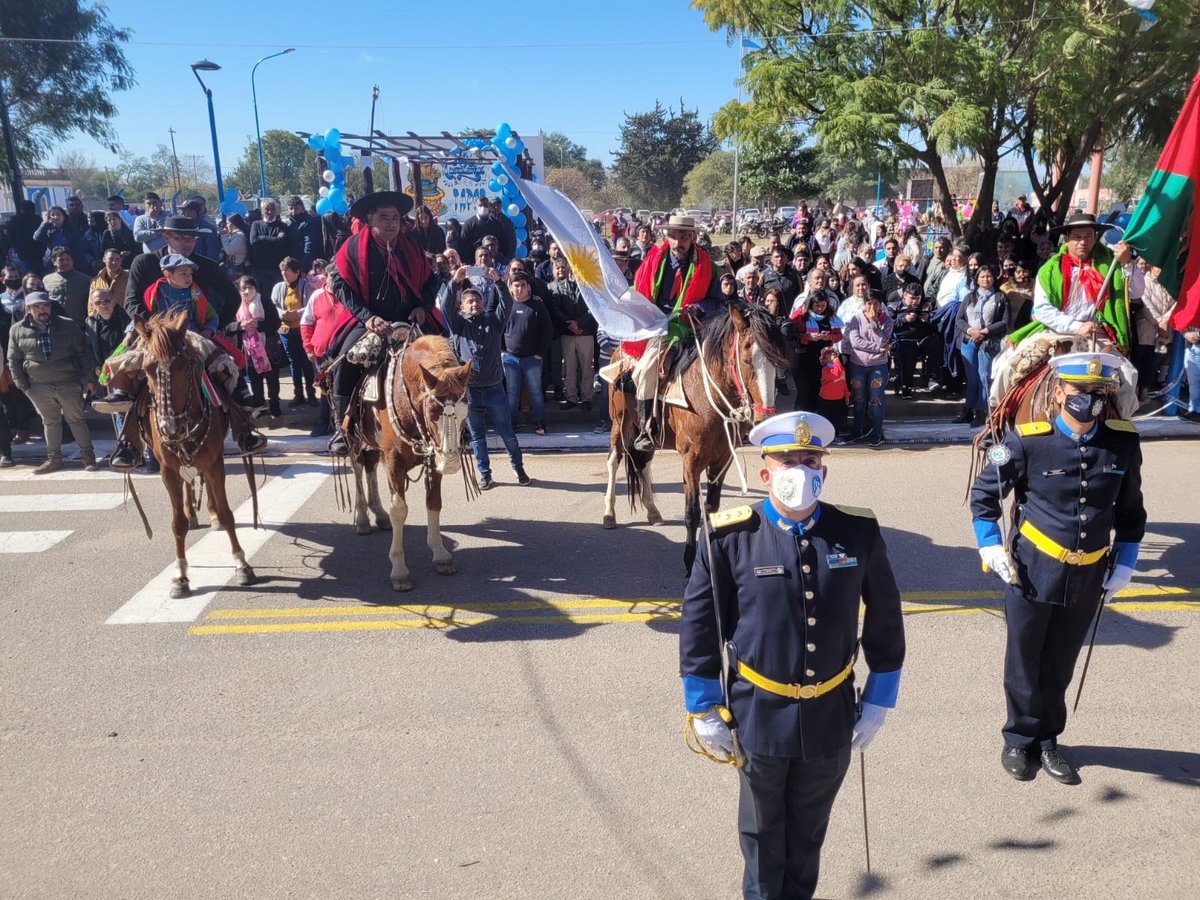 LuciaCorpacci's tweet photo. En el día de nuestra bandera 🇦🇷 acompañamos al querido pueblo de #Tapso en los festejos por su 196° aniversario. https://t.co/oxoyPI9NZA