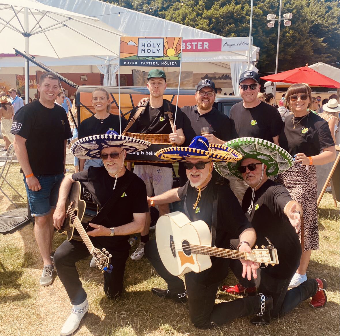 BeatoBurrito's tweet photo. A quite wonderful long weekend performing at @TasteofLondon with our friends at Holy Moly Dips. And thanks @TimesRadio for having us on Sunday morning!! https://t.co/cOeEI0NLhf