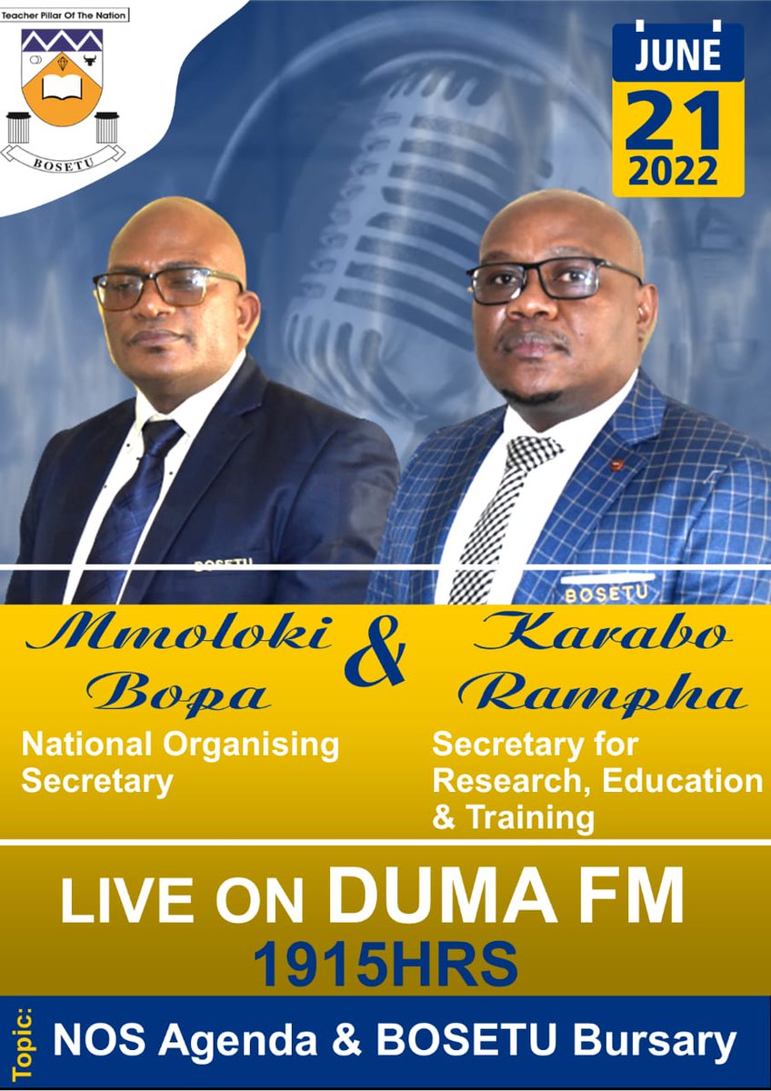 Tune in to learn more about Bosetu products and services.
BOSETU offers lifetime empowerment products for educators across all sectors. <a href="/WinstonRadikolo/">Winston Radikolo</a>