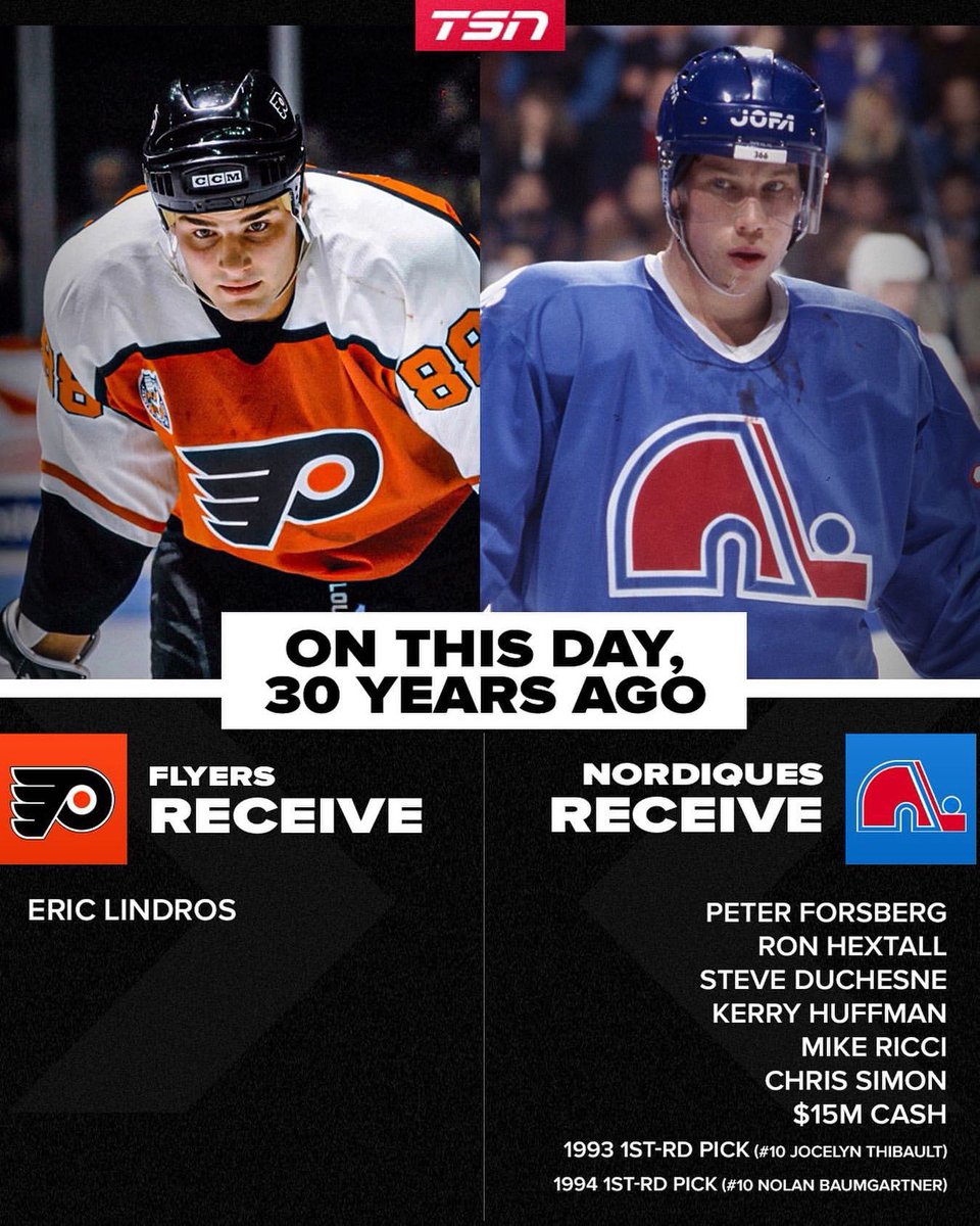 TSN690's tweet image. 30 years ago today… who won the trade? 🧐